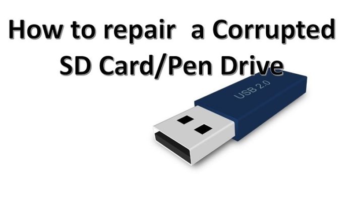 recover memory card