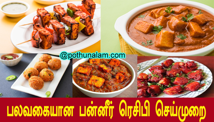 paneer recipe in tamil