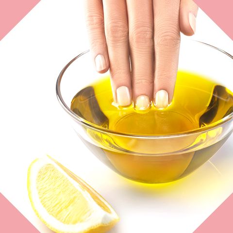 grow nails with olive oil
