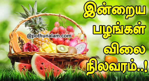பழங்களின் இன்றைய விலை | Today Fruits Price in Chennai