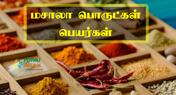 Masala Powder List in Tamil