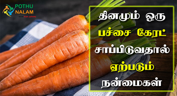 Carrot Benefits in Tamil