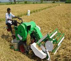 Mini Combine Harvester for Paddy