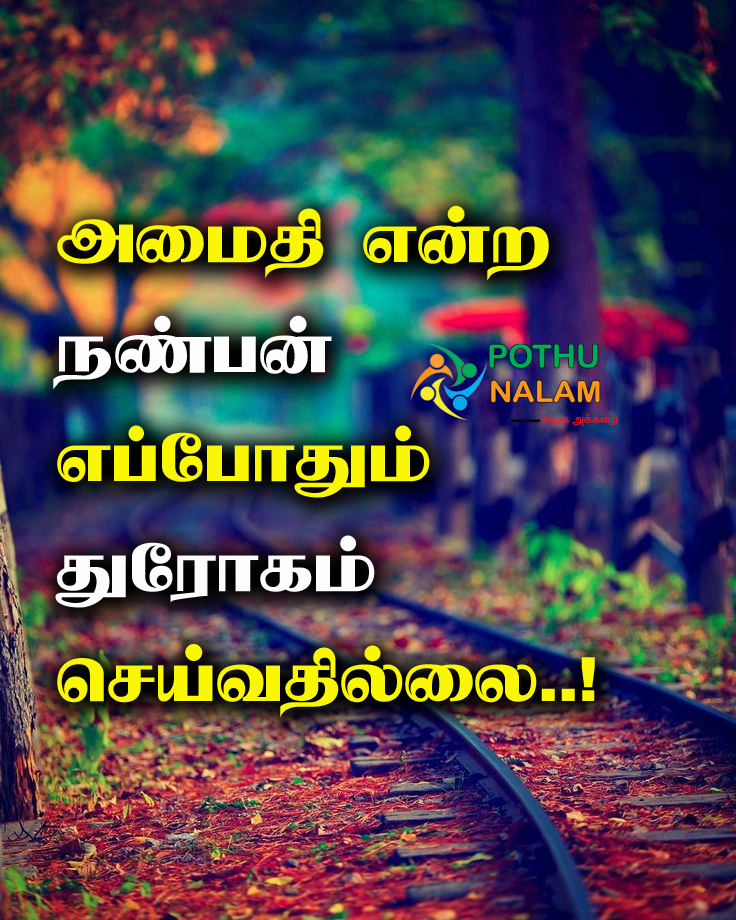 amaithi quotes in tamil