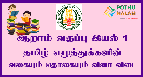 Samacheer Kalvi 6th Tamil Guide Chapter 1.5