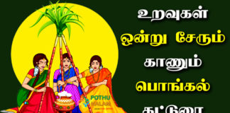 Kaanum Pongal Katturai in Tamil
