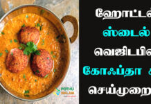 Veg Kofta Curry Recipe in Tamil