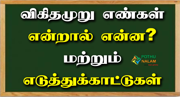 Rational Numbers in Tamil
