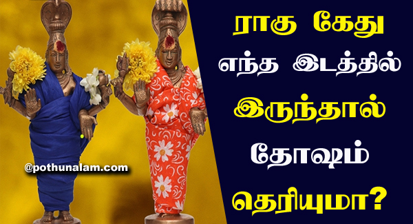 Rahu Ketu Dosham Places in Tamil