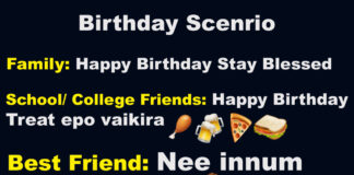 funny birthday wishes for best friend in tamil