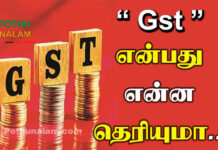 GST Meaning in Tamil