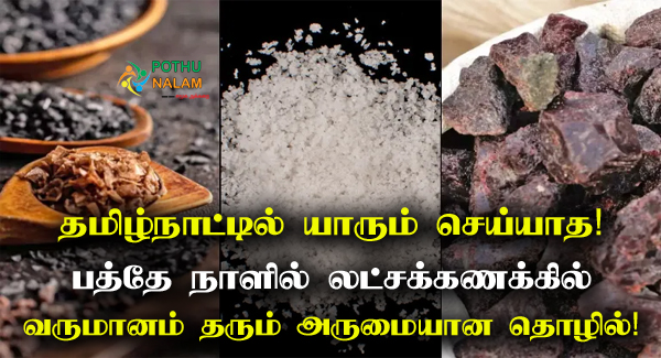 Bamboo Salt Business in Tamil