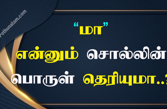 Maa Meaning in Tamil