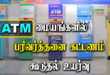 Increase in ATM Additional Transaction Charges