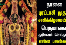 Purattasi Sani Palangal in Tamil