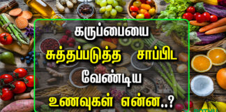 Uterus Cleaning Food in Tamil