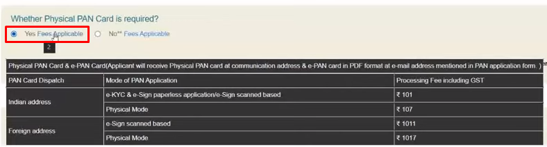 how to change address in pan card in tamil