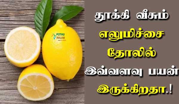 lemon peel tips in tamil