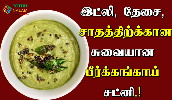 peerkangai chutney recipe in tamil