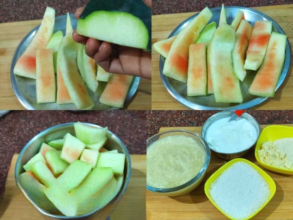 watermelon halwa in tamil