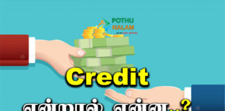 Credit Meaning in Tamil
