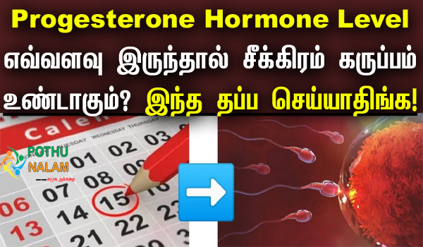 How to Increase Progesterone to Get Pregnant in Tamil