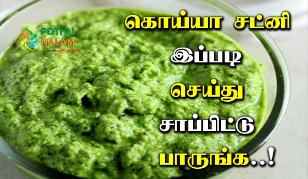 Koyya Satni Recipe in Tamil