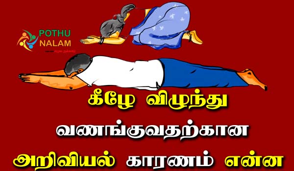 The scientific reason for prostration in tamil