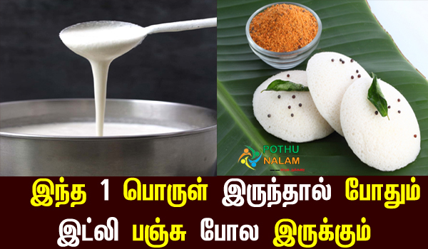 how make idli maavu in tamil