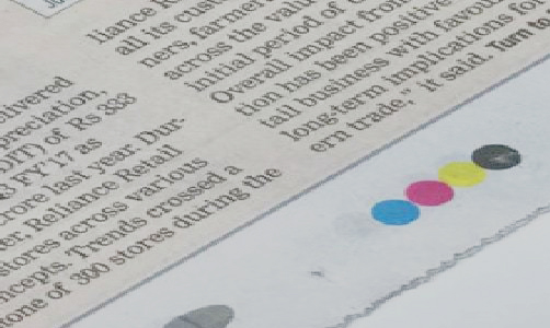 what does the four dots in newspaper meaning in tamil
