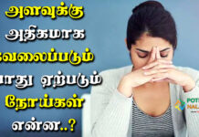 Stress Related Diseases in Tamil