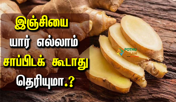 ginger who should never use it in tamil