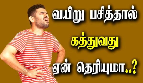 why stomach screams when hungry in tamil
