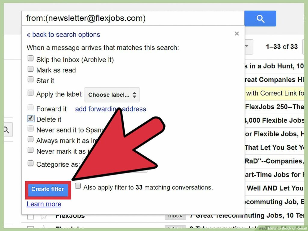 How to Stop Unwanted Emails in Gmail in Tamil