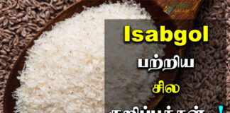 Isabgol in Tamil
