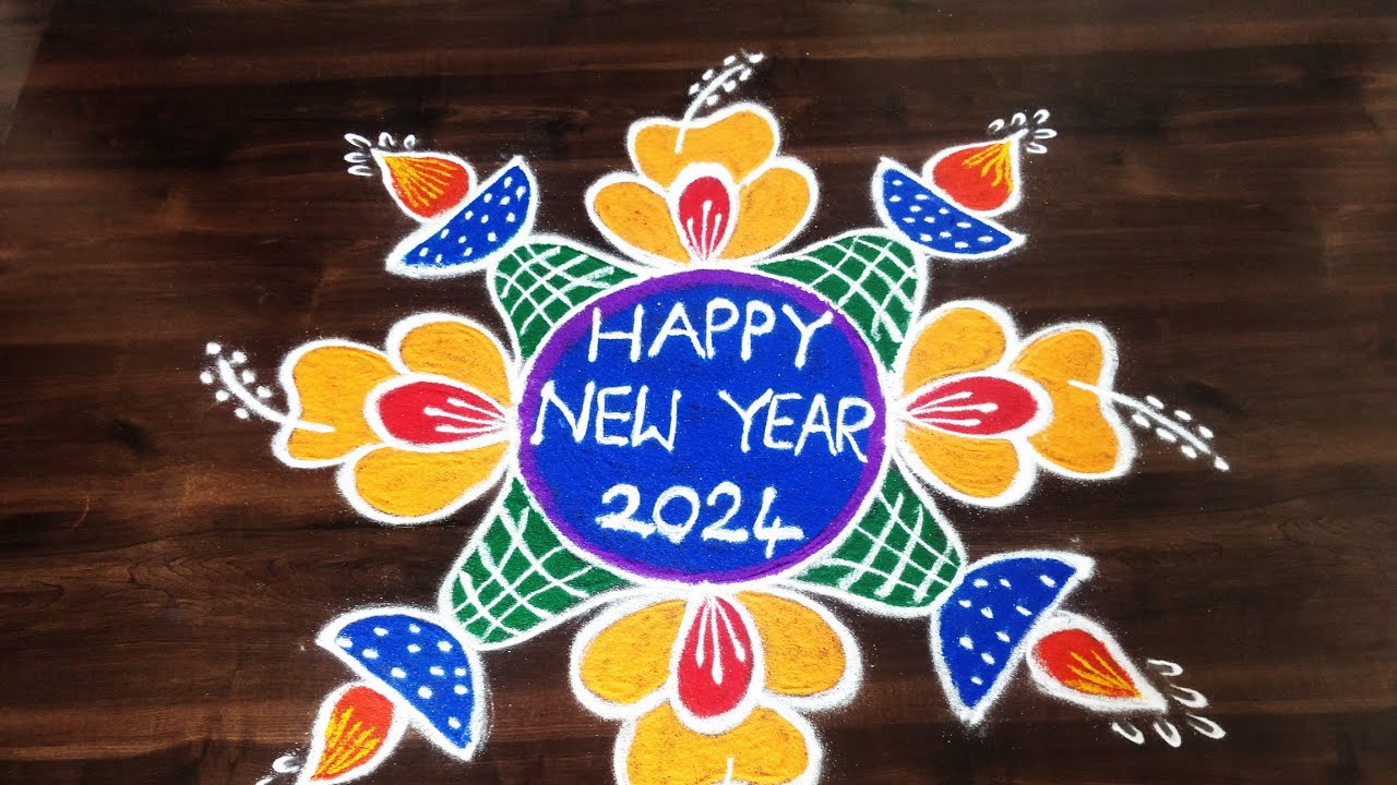 New Year Kolam 2024