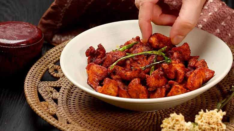 Spicy chicken fry recipe in tamil