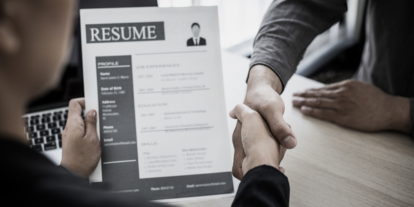 resume format for job