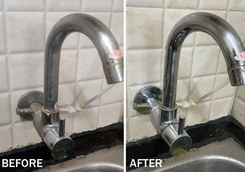 How to Clean Tap in Tamil
