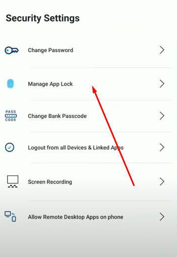 Manage App Lock