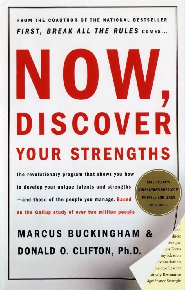 Now, Discover Your Strengths book