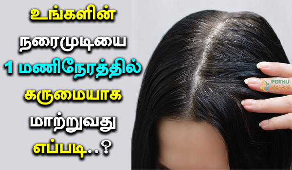 Permanent Solution for Grey Hair Naturally in Tamil