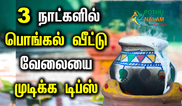 Pongal House Cleaning Tips in Tamil