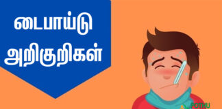 Symptoms of Typhoid in Tamil