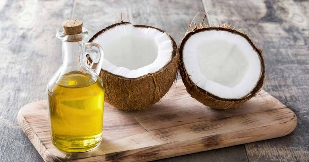 coconut oil bath for dry skin