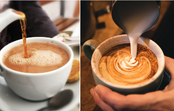 tea vs coffee caffeine content in tamil