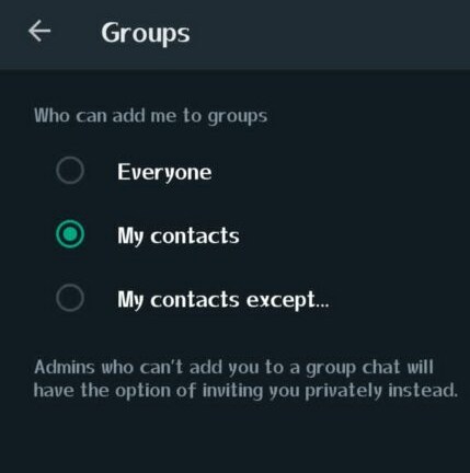 whatsapp group setting tamil 