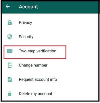 whatsapp two step verification pin in tamil