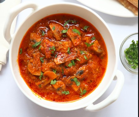 Mushroom Gravy Recipe for Chapathi in Tamil