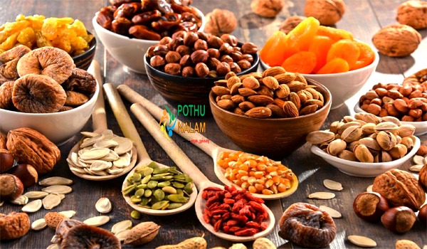 Names of Dry Fruits in tamil